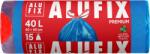 Alufix Prémium, összehúzható 40 l, 15 darab