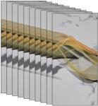 NEXTLY 40 x NEXTLY márvány utánzat öntapadós tapéta készlet, vízálló, állítható, erős ragasztó, könnyen felhelyezhető, lefedettség 7, 2 nm, 30x60 cm, 2mm vastagság 116-14v (s40-116-14v)