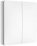 Secutek Comutator de scenă fără baterie - 2 butoane, ZigBee, Tuya