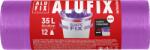 Alufix Elastic Fix, lila, 35 l, 12 darab