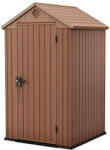  Darwin 4x4 műanyag kerti ház barna