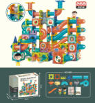 Mamido Mágneses építőkészlet golyópálya 268 darabos XXL