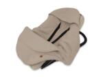 MimiNu by Kieczmerski MimiNu, Soft, sac de dormit pentru scaun auto, mocha, 0-6 luni