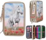 Miss Melody Miss Melody, Poppy Sand, penar triplu extensibil cu accesorii Penar