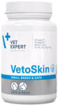 VetExpert Supliment pentru tratarea afectiunilor dermatologice la caini si pisici Vet Expert VetoSkin Twist-Off, Small Breed, 60capsule