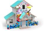 Wiky Kreativita Puzzle 3D căsuță din lemn cu culori (WKW050878)