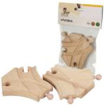  Trenuri BABU - Sine split 9, 5 cm, 2 buc (SK16S-812012) Trenulet