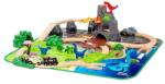BRIO Set de trenuri deluxe Brio Dinosaurus (OLP102236104) Trenulet