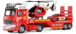 Wiky Tűzoltóautó vontató és helikopter effektusokkal szett 55 cm (WKW049437)