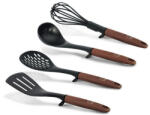 Berlinger Haus Ebony Rosewood Line 4 részes nylon konyhai eszköz készlet (BH-6228)