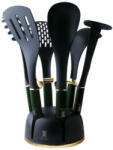 Berlinger Haus Emerald Collection 7 részes nylon konyhai eszköz készlet állvánnyal (BH-6243)