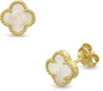 Ezüst ékszer Juta ezüst fülbevaló sárga arannyal futtatva - JTTC-7449 (JTTC-7449)