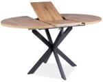  Masa extensibila de dining GASTON 100(135)X100 cm, decor stejar artisan