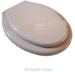  WC ülőke TOPÁZ Whisper rózsa, műanyag (LOR104)