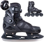 inSPORTline Korcsolya 2az1-ben inSPORTline Noctys, tekerős rögzítés, Comfort Fit, Micro Lock, Fényvisszaverő elem Méret: L (40-43)