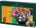 Faber-Castell Színes- és grafitceruza készlet, FABER-CASTELL "Polychromos & Pitt Graphite Matt" , 50 db-os szett (TFC210054) - tintasziget
