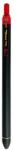 Pentel Golyóstoll nyomógombos 0, 35mm, dokument toll BLP437 EnerGel Pentel, írásszín piros (BLP437R1-B) - mystock