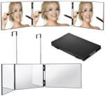 MH Protect 3 részből álló, összecsukható fali kozmetikai tükör