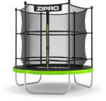 ZIPRO Trambulin kerek Zipro Jump Pro 6FT 183 cm belső védőhálóval 183 CM fekete|zöld
