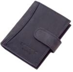 La Scala kék patentos álló bőr kártyatartó lsh2038/t