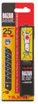 Tajima törhető penge 25mm Fekete 10db/tub (9-LCB-65F)