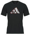 Adidas Rövid ujjú pólók Logo Graphic Tee Fekete EU S