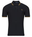 Fred Perry Rövid ujjú galléros pólók THE FRED PERRY SHIRT Fekete EU XS