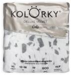 Kolorky Deluxe Velvet Dots eldobható öko pelenka XL méret 12-16 kg 17 (8595658101169)