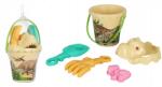 MAT Group gyerek homokozó szett Dino Vödör kiegészítők Ph dekorációk keveréke (386842)