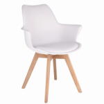 Klubfotel Étkezőszék ORLEAN - fehér