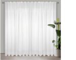 EUROFIRANY Lucy voile függöny Fehér 300x250 cm