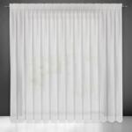EUROFIRANY Sibel mintás dekor függöny Fehér/pezsgő 300x250 cm - homeandstyle - 7 632 Ft