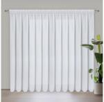 EUROFIRANY Arleta függöny finom fényű sifon szövetből Fehér 350x270 cm