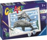Ravensburger CreArt Vidám delfinek, festőkészlet, 7 éves kortól (235278)