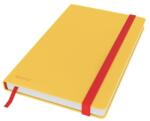 Leitz Beírókönyv vonalas LEITZ A/5 80 lapos Cosy Soft Touch keményfedeles melegsárga (44810019)