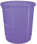 ESSELTE Papírkosár ESSELTE Colour Breeze 14 liter áttettsző levendula (628462) - irodaszerwebaruhaz