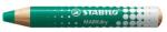 STABILO Jelölőceruza STABILO MARKdry fehér táblákhoz és flipchartpapírhoz vastag kerek heggyel zöld (648/43)
