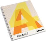 Esselte Spirálfüzet kockás ESSELTE A/4 70 lapos perforált lyukasztott (62902) - irodaszerwebaruhaz