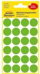AVERY Etikett AVERY 3597 öntapadó jelölőpont zöld 18mm 96 jelölőpont/csomag (3597) - irodaszerwebaruhaz