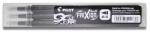 Pilot Tollbetét roller PILOT Frixion Clicker/Ball radírozható 0, 25 mm fekete 3 darabos (BLS-FR5-B-S3)