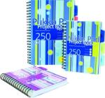 Pukka Pad Spirálfüzet vonalas PUKKA PAD A/5 125 lapos Project regiszteres (A15555021/26042)