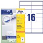 AVERY Etikett AVERY 3423 105x35mm univerzális 1600 címke/doboz 100 ív/doboz (3423) - irodaszerwebaruhaz