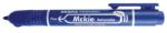 Zebra Alkoholos marker ZEBRA Mckie nyomógombos 1, 3 mm kék (51062JP)