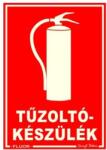 Gungl Dekor Piktogram Tűzoltókészülék piros (FLUOR. ) (300 / 60) - irodaszerwebaruhaz
