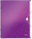 Leitz Előrendező LEITZ Wow A/4 PP 12 részes lila (46340062) - irodaszerwebaruhaz