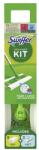 SWIFFER Padlótörlő SWIFFER kezdőszett nyél + 3 nedves kendő + 8 száraz kendő (C55375)