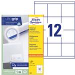 AVERY Etikett AVERY 3661 70x67, 7 mm fehér univerzális 1200 címke/doboz 100 ív/doboz (3661) - irodaszerwebaruhaz