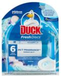 DUCK Toalett illatosító korong DUCK Fresh Discs Marine 36ml (C36278) - irodaszerwebaruhaz