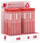 ICO Grafitceruza display ICO Süni háromszög HB, B, 2B 184 darabos (9130047000)