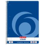 Herlitz Spirálfüzet vonalas HERLITZ A/4 80 lapos perforált lyukasztott (00306423) - irodaszerwebaruhaz